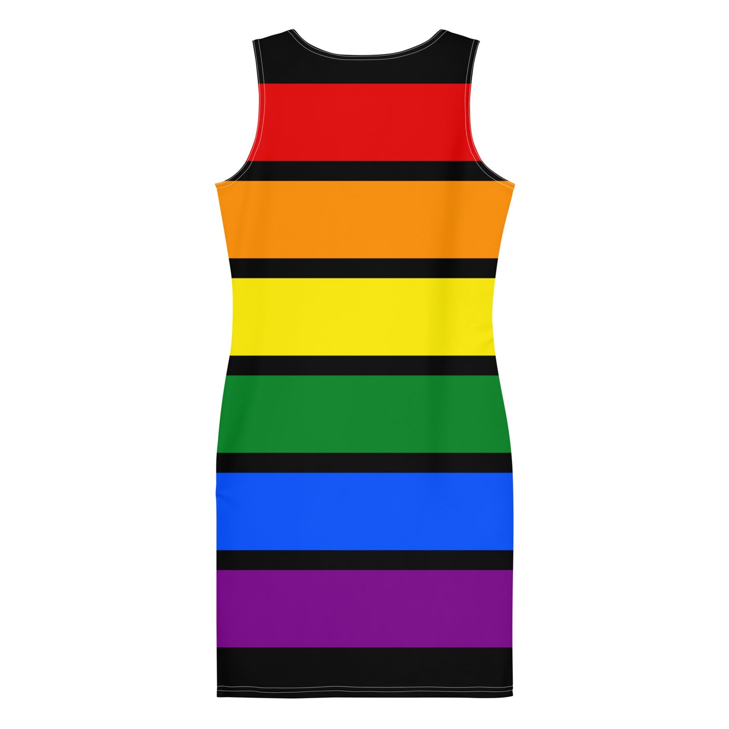 Black Rainbow Dress
