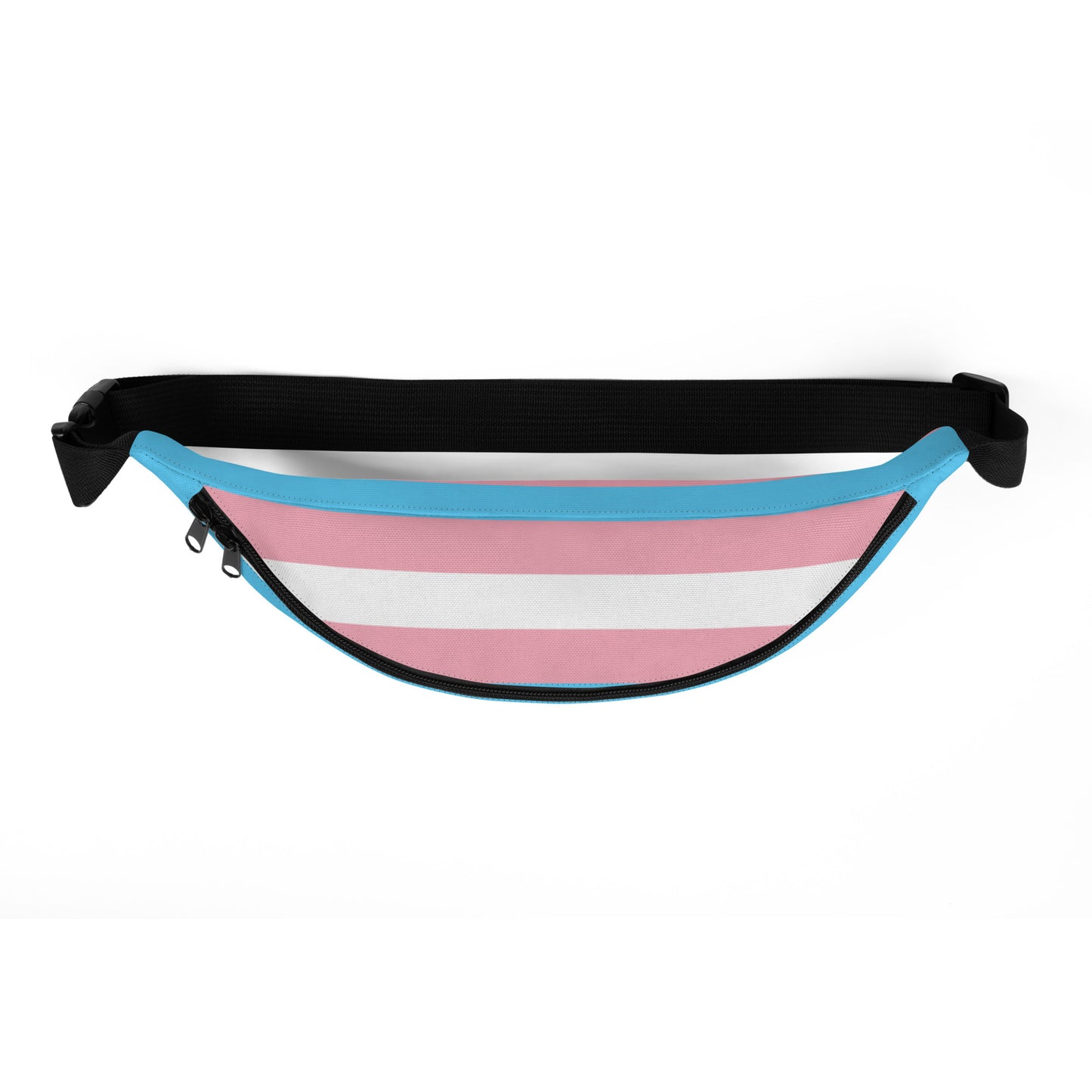 Trans Flag Print Fanny Pack