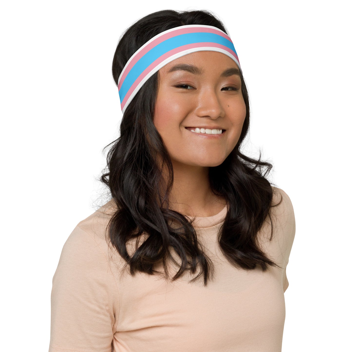 Trans Flag Headband