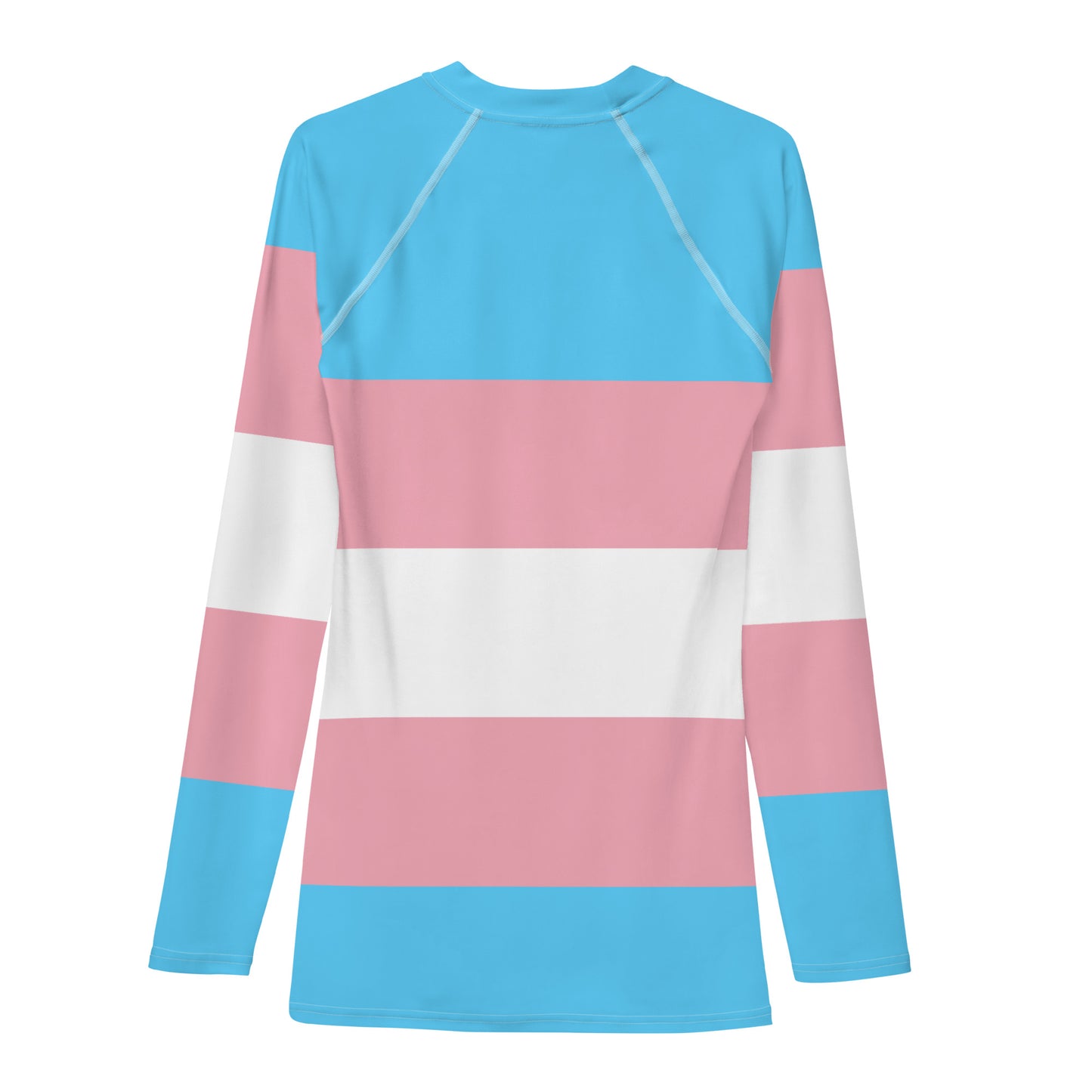 Trans Flag Men's Rash Guard
