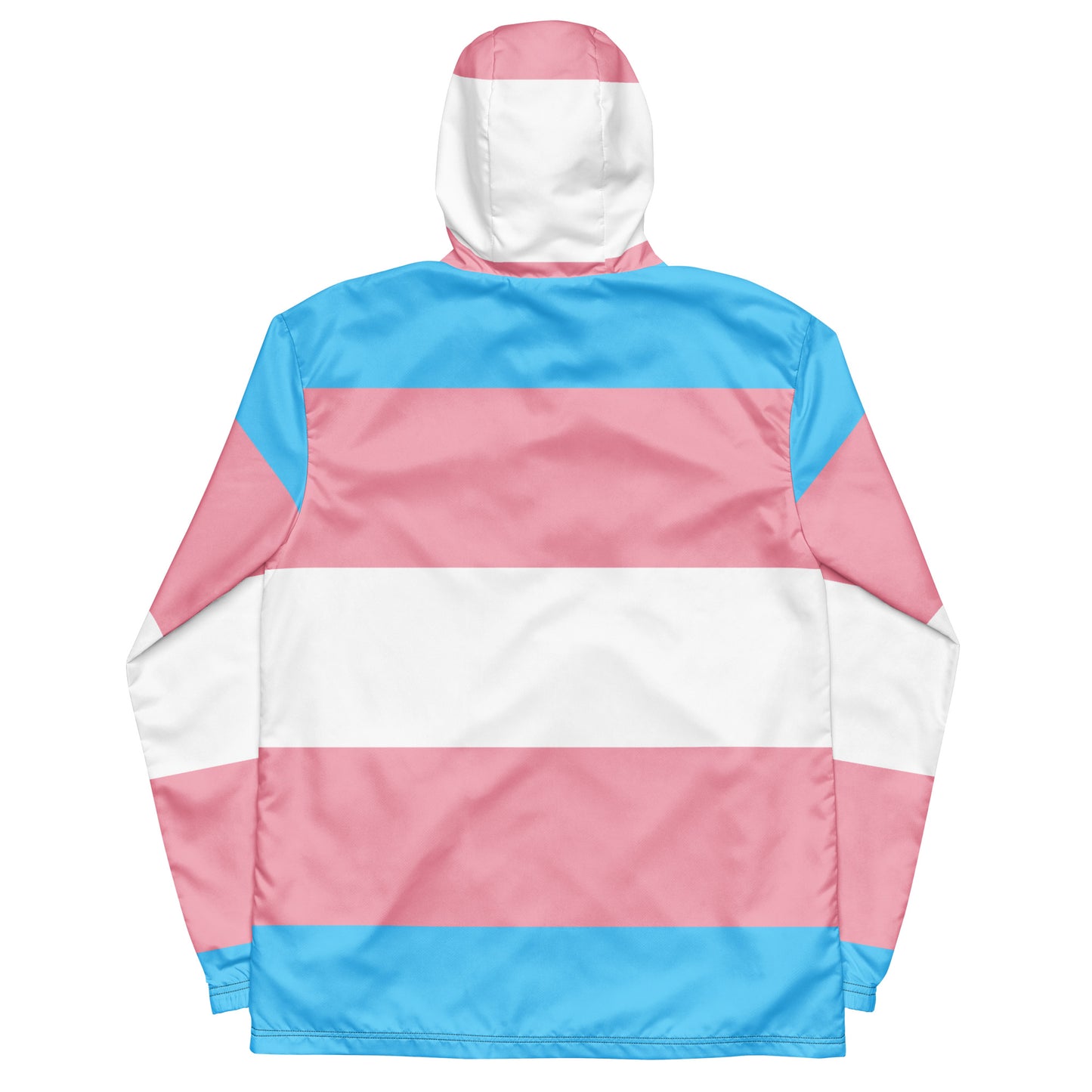 Trans Flag Men’s windbreaker