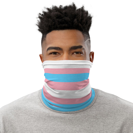 Trans Pride Neck Gaiter