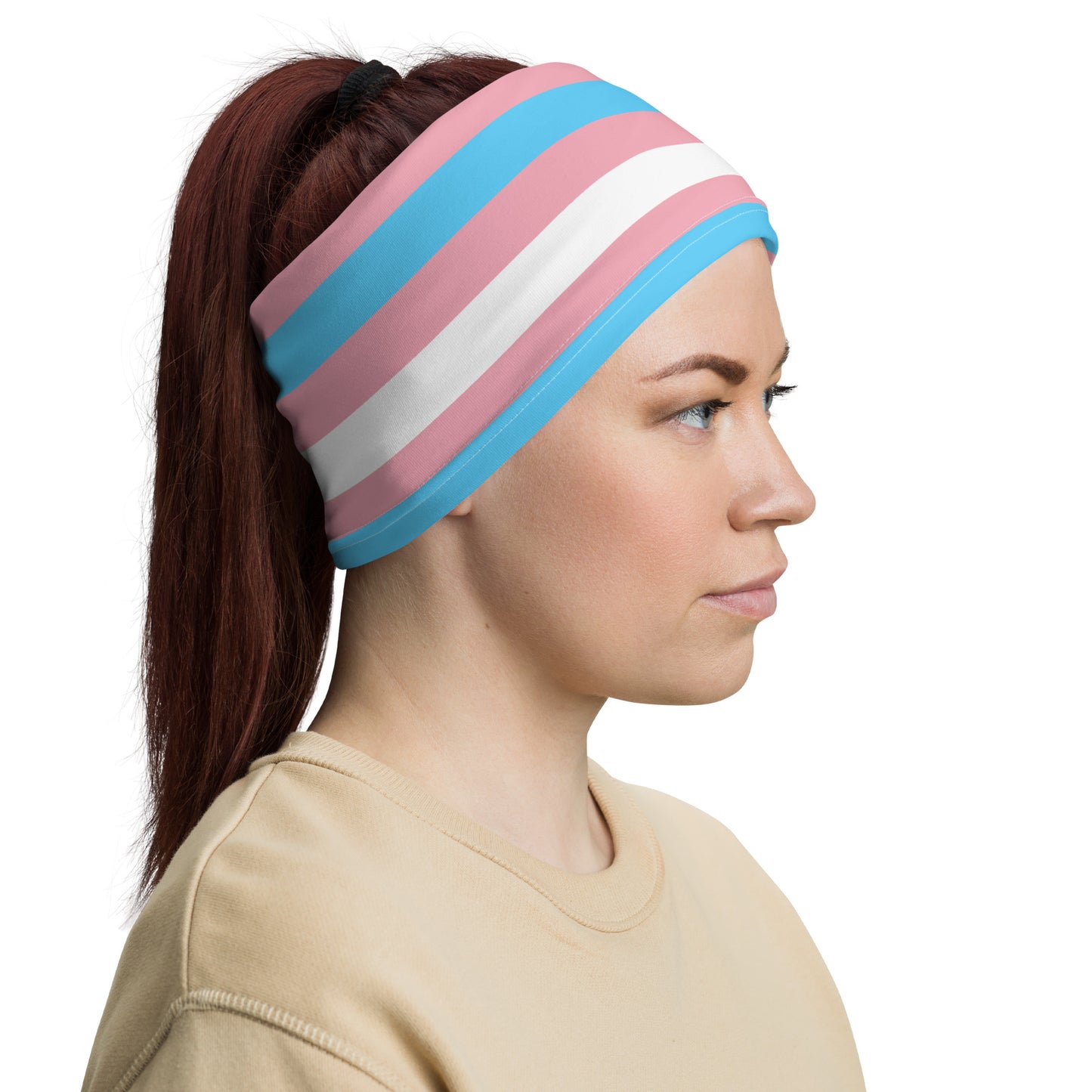 Trans Pride Neck Gaiter