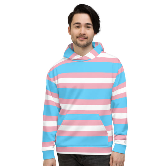 Trans Flag Unisex Hoodie