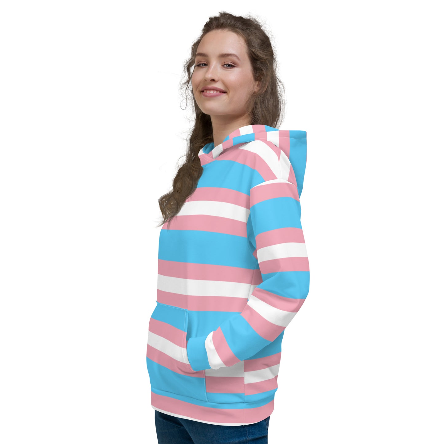 Trans Flag Unisex Hoodie