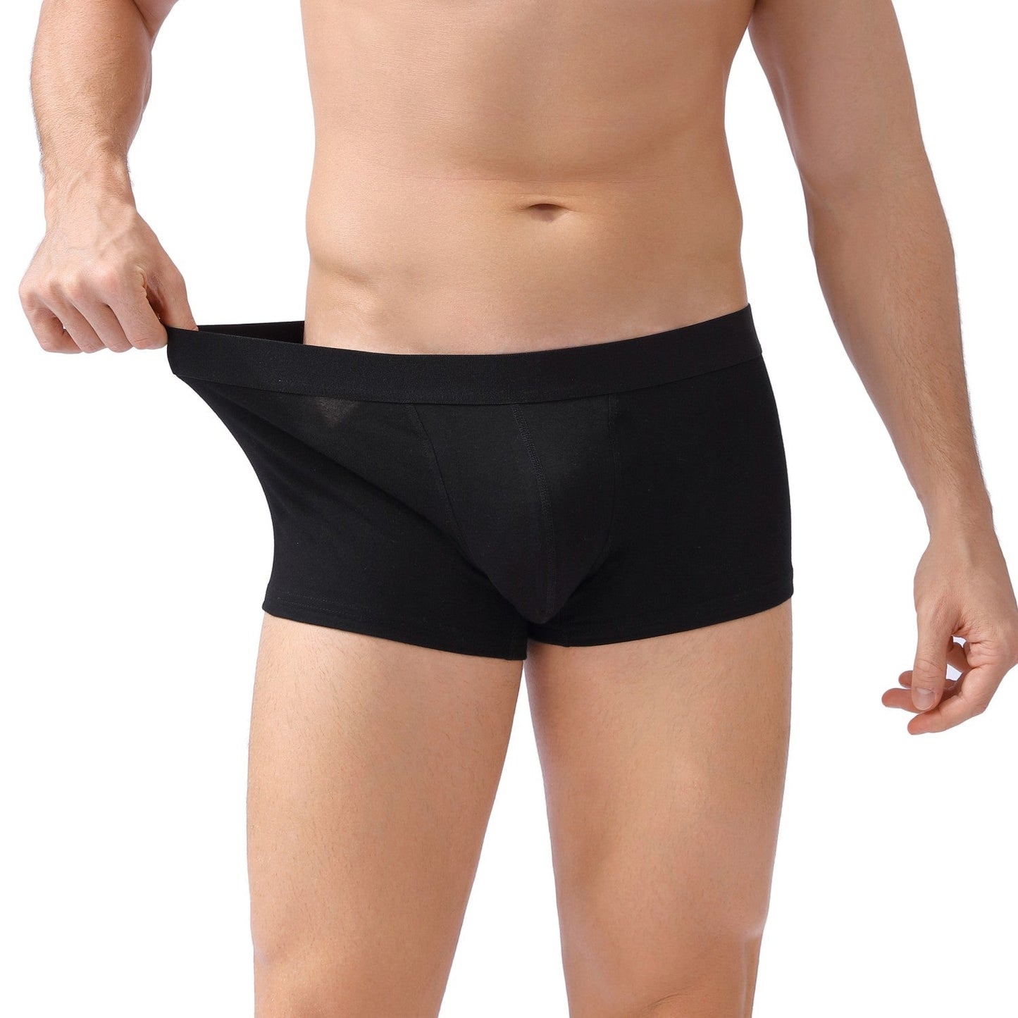 AXOLOM Low Rise Packing Trunks - Cotton Black - Axolom