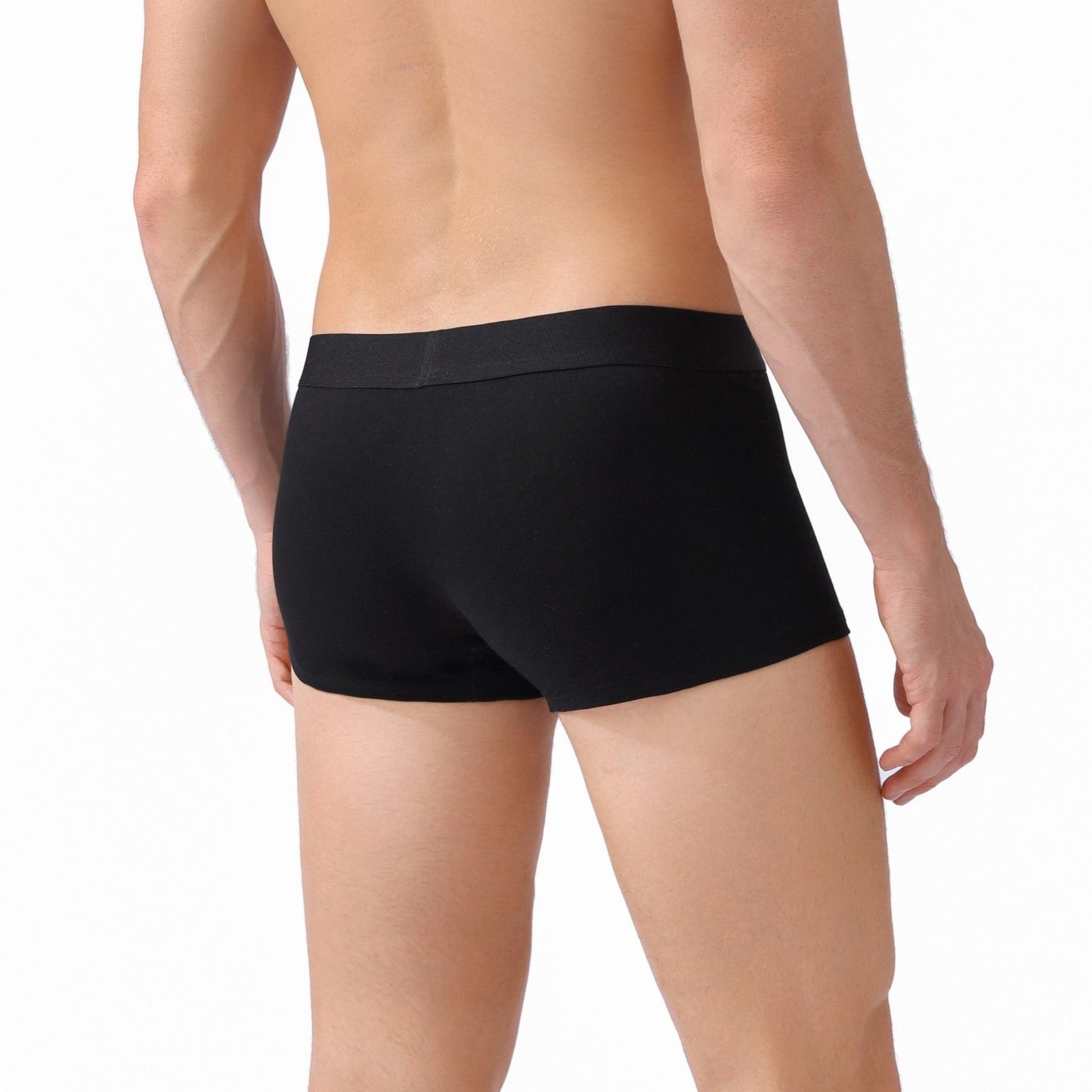 AXOLOM Low Rise Packing Trunks - Cotton Black - Axolom