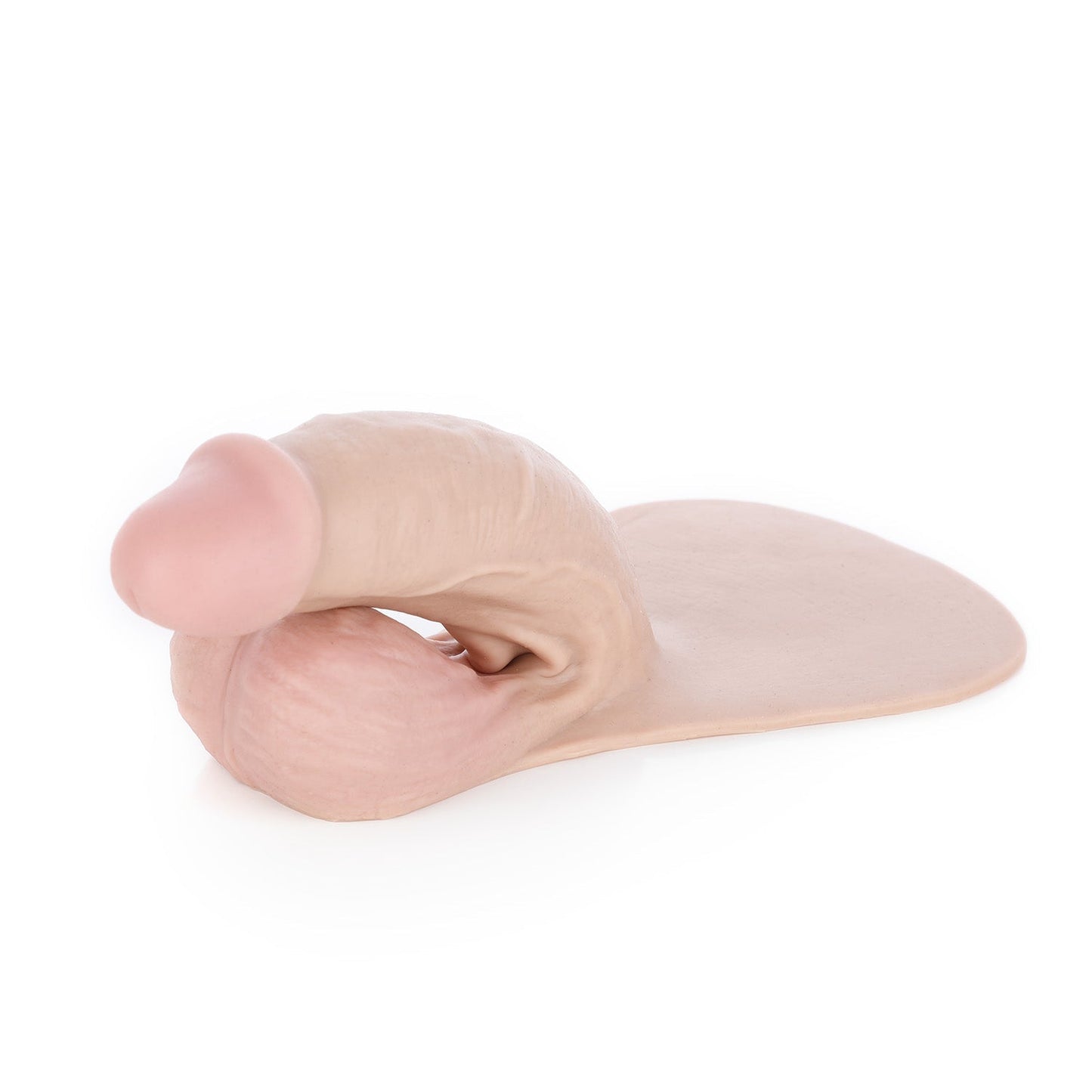 AXOLOM Monsieur Wiggle Soft Realistic FTM Packer 5" Shaft Cut Version