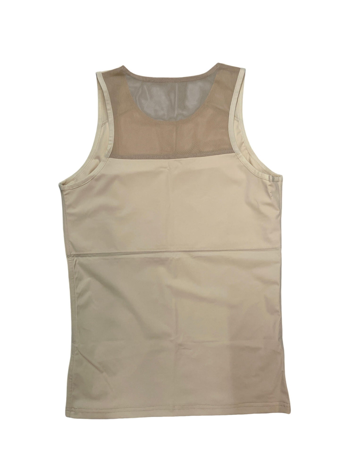 Mesh Back Long Binder Beige