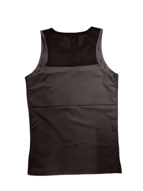 Mesh Back Long Binder Black