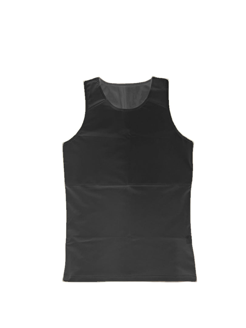 Mesh Back Long Binder Black