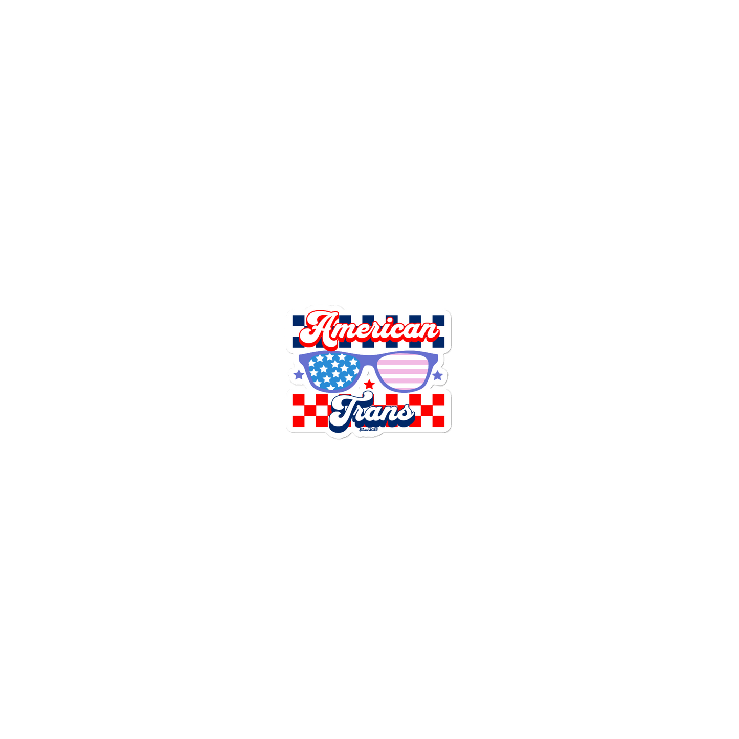 American Trans Sticker