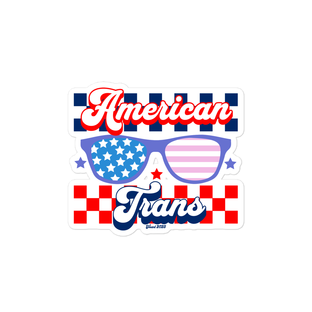 American Trans Sticker