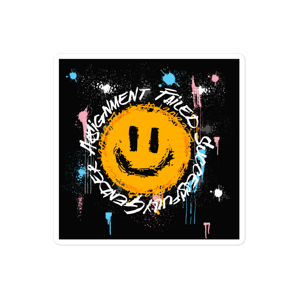 Gender Assignment Failed Successfully Sticker
