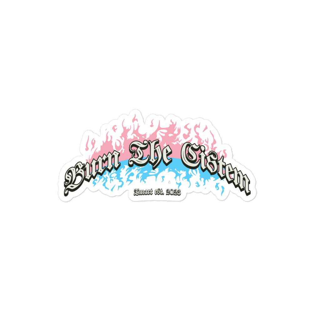 Burn the Cistem Sticker