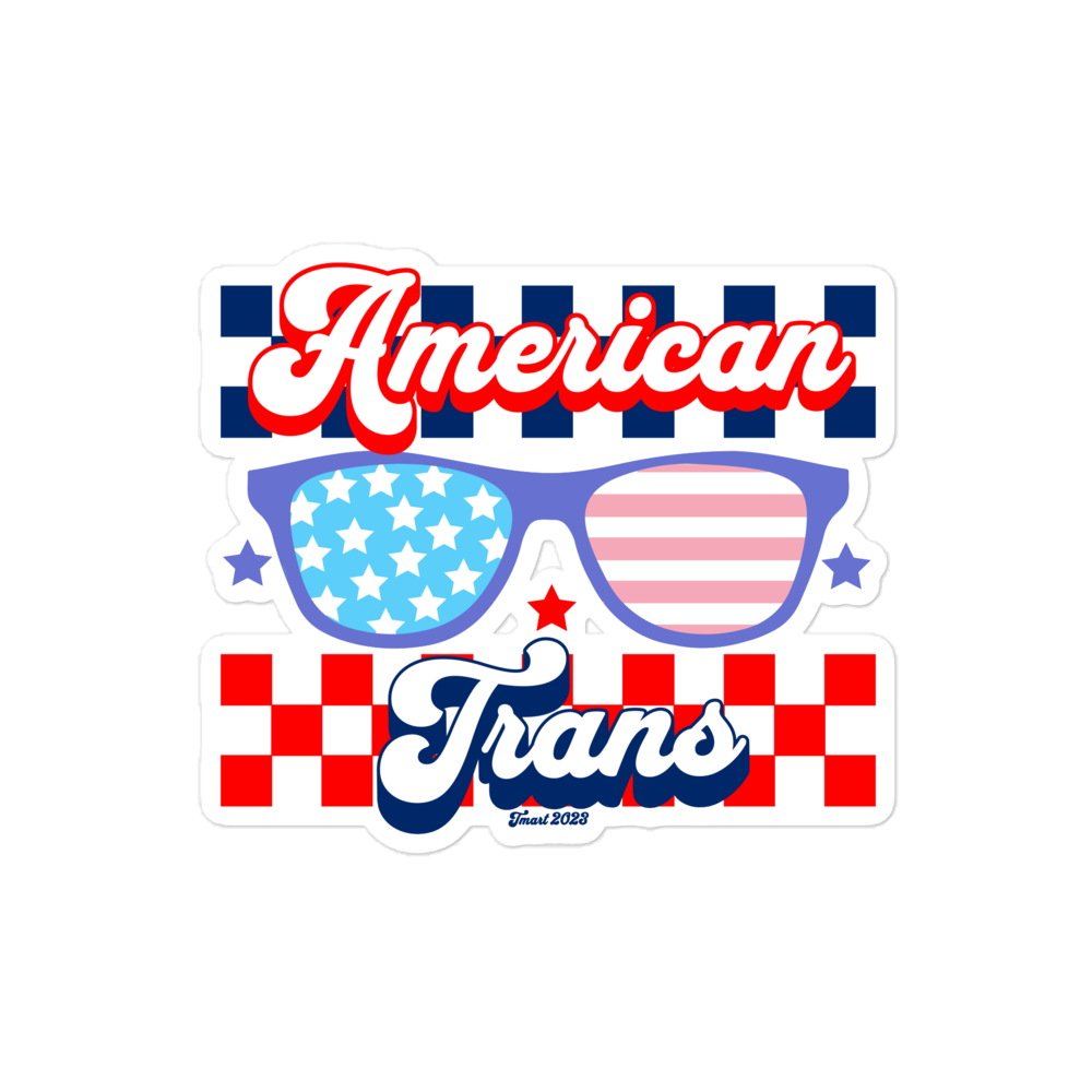 American Trans Sticker