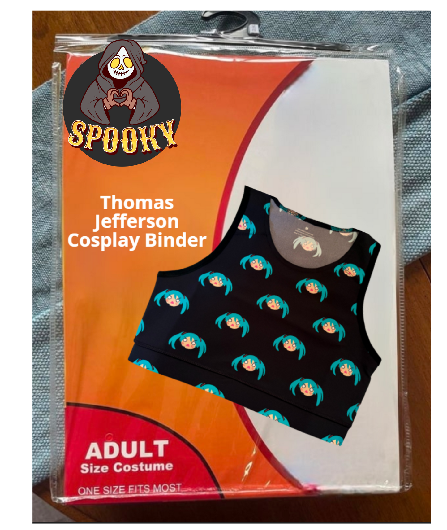 Thomas Jefferson Cosplay Binder