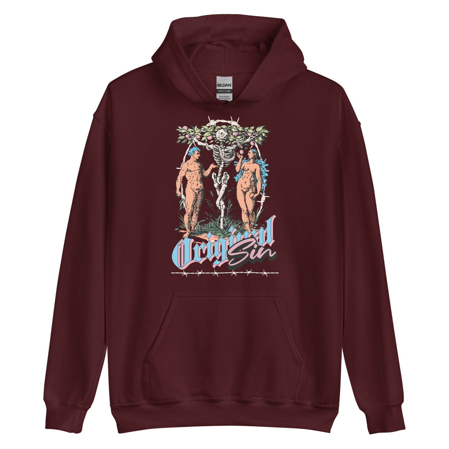 Original Sin Only with Barbed Wire Hoodie