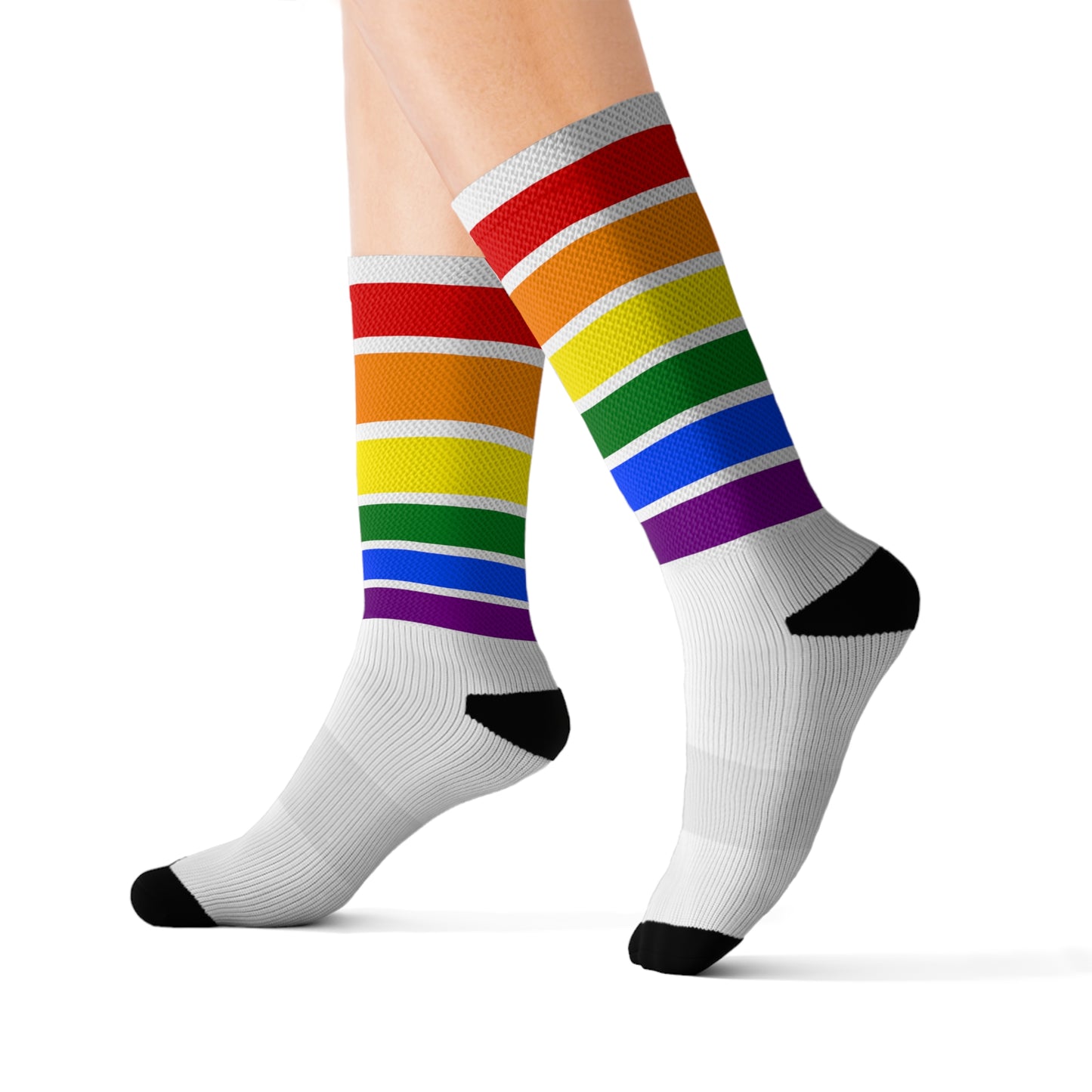 White Rainbow Socks