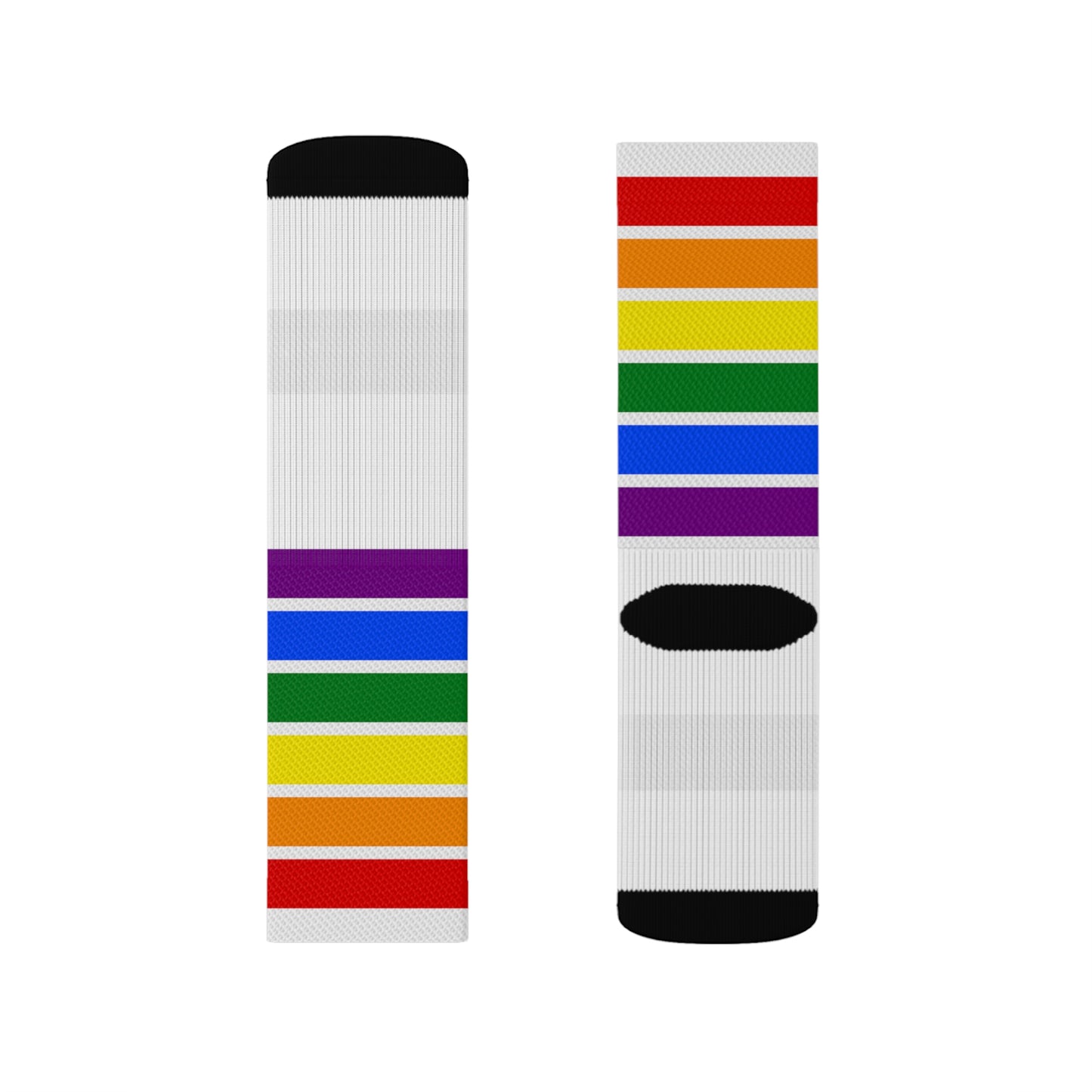 White Rainbow Socks