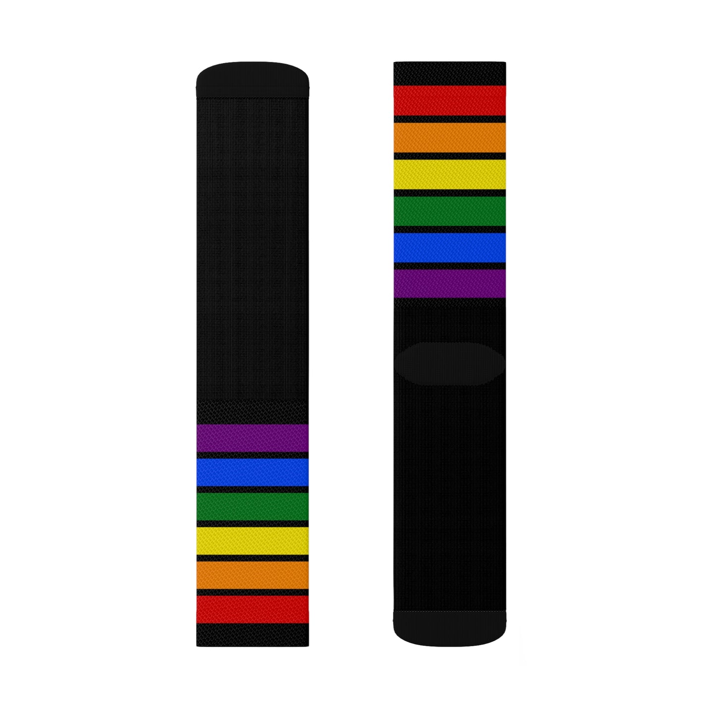 Black Rainbow Socks