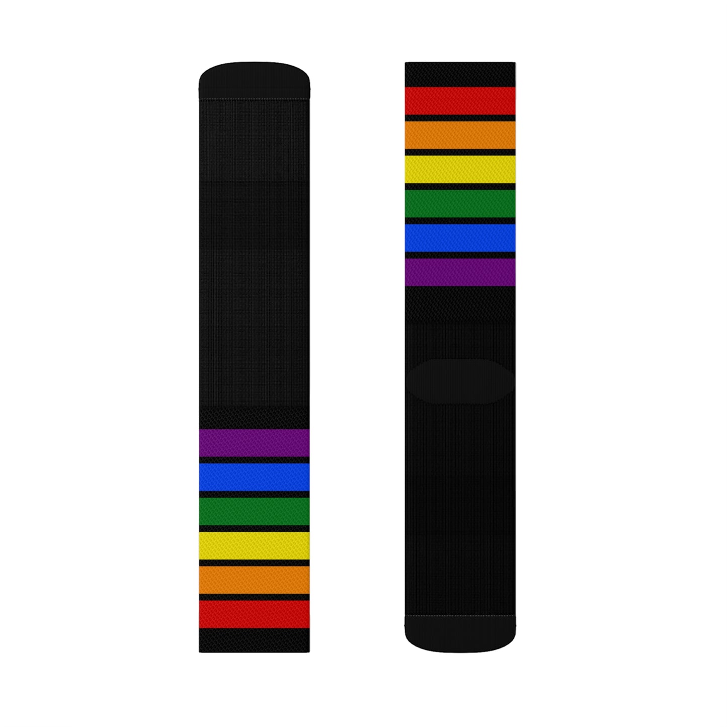 Black Rainbow Socks