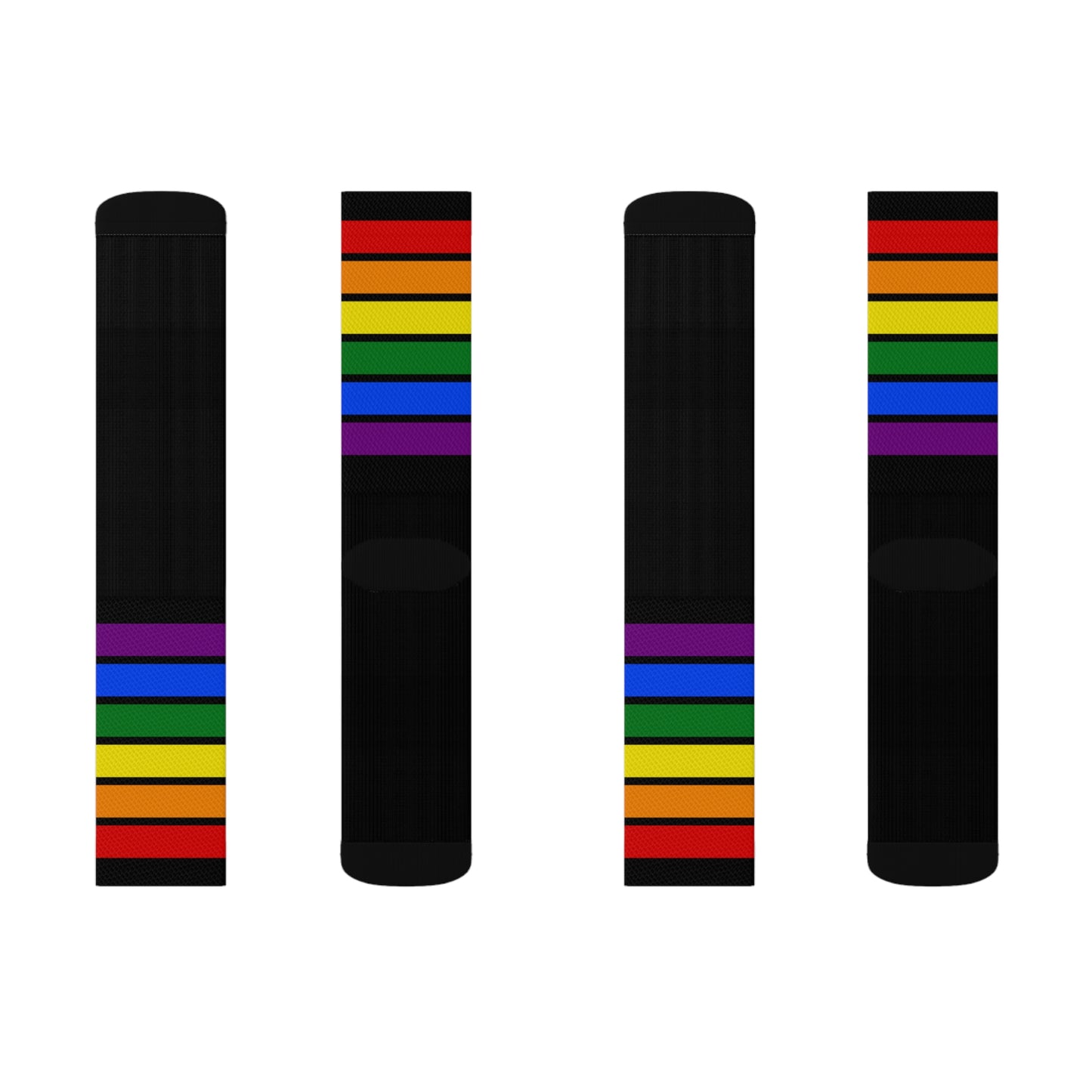 Black Rainbow Socks