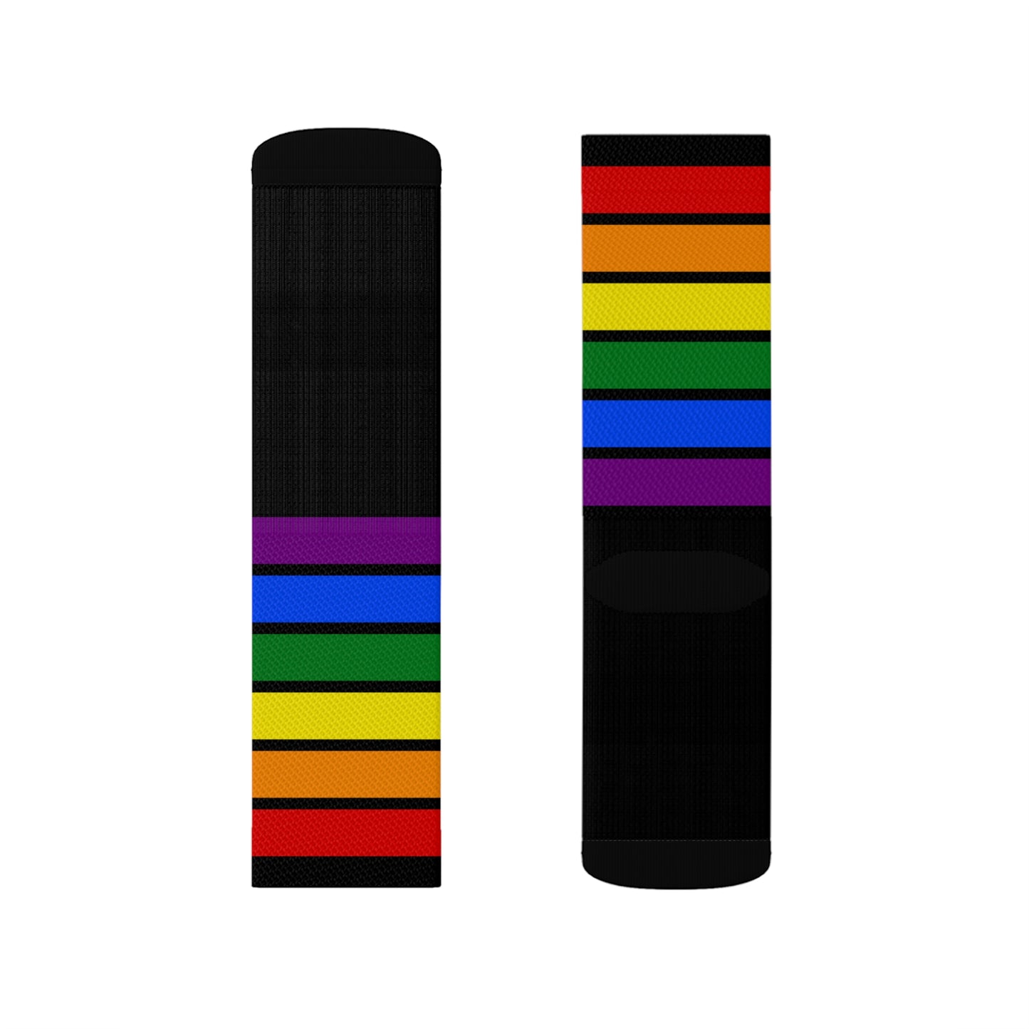 Black Rainbow Socks