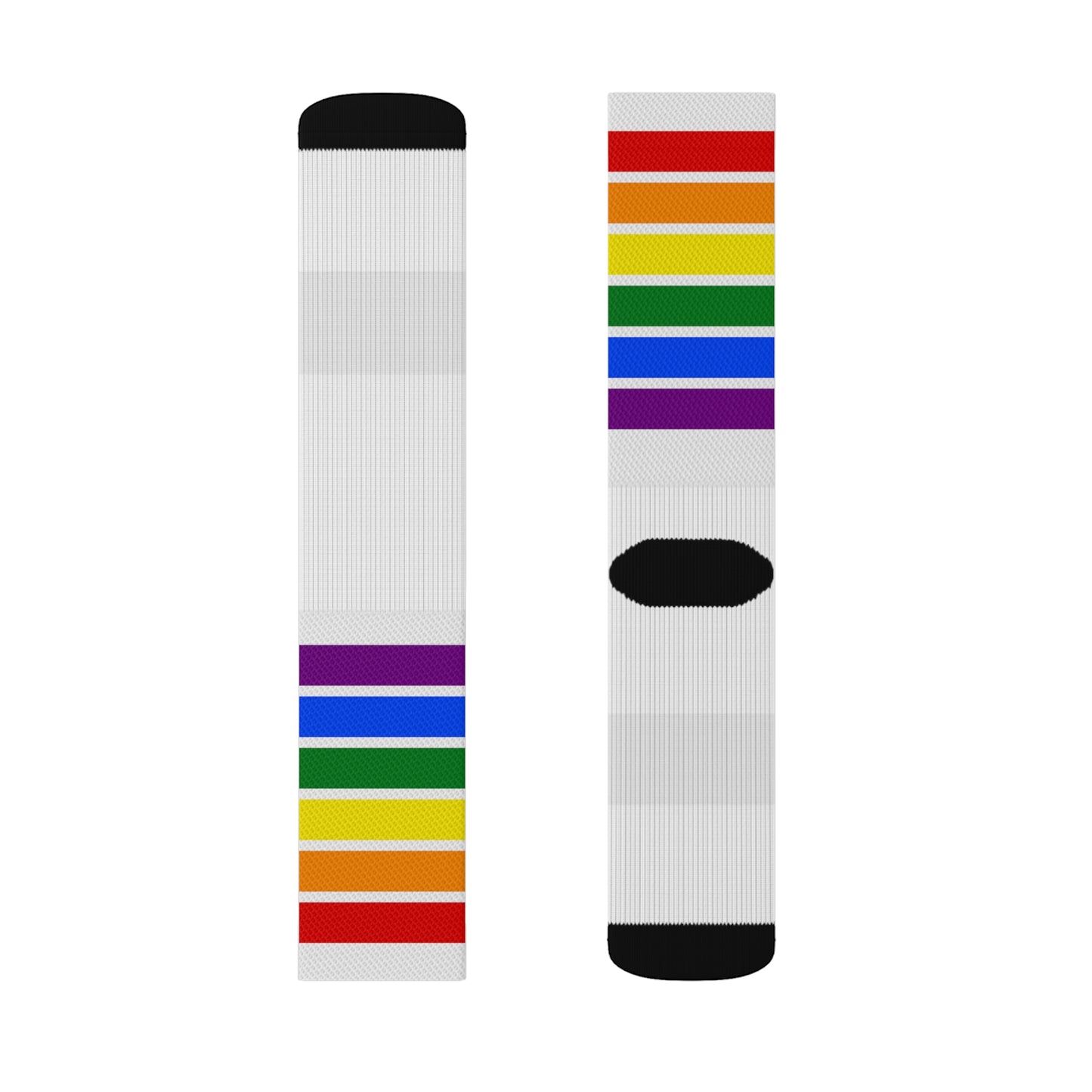 White Rainbow Socks