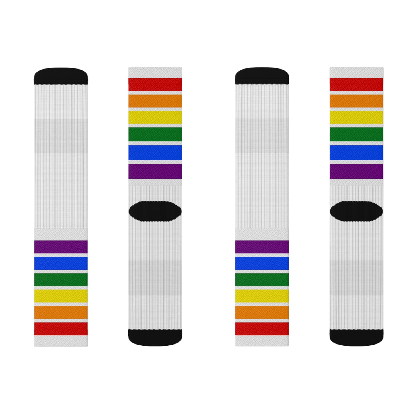 White Rainbow Socks