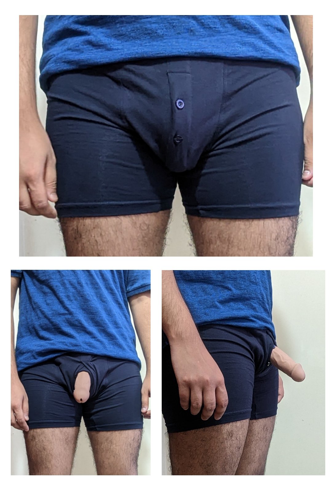 AXOLOM STP Boxer 1.5" O-ring Navy Blue