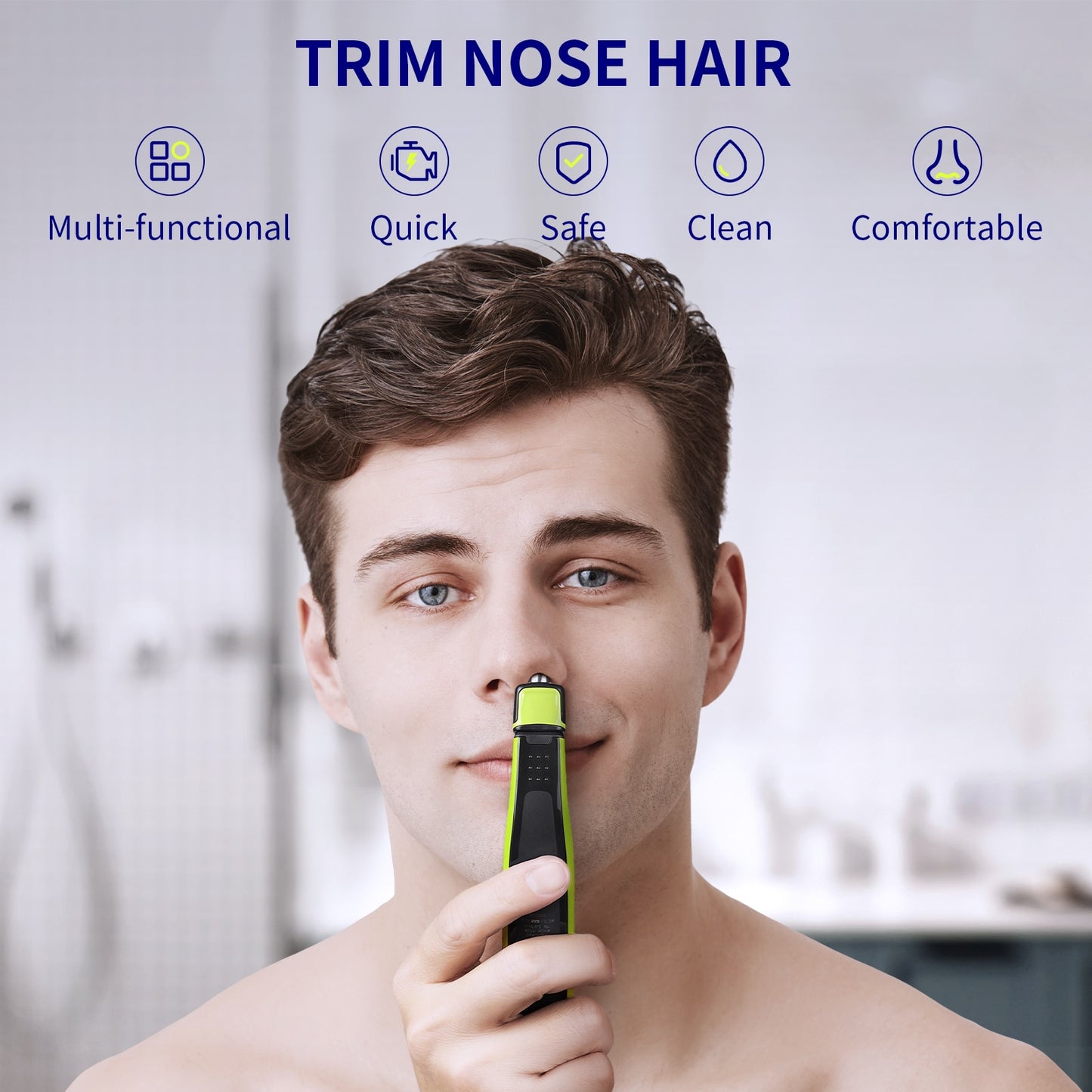 Nose Hair Trimmer For One Blade