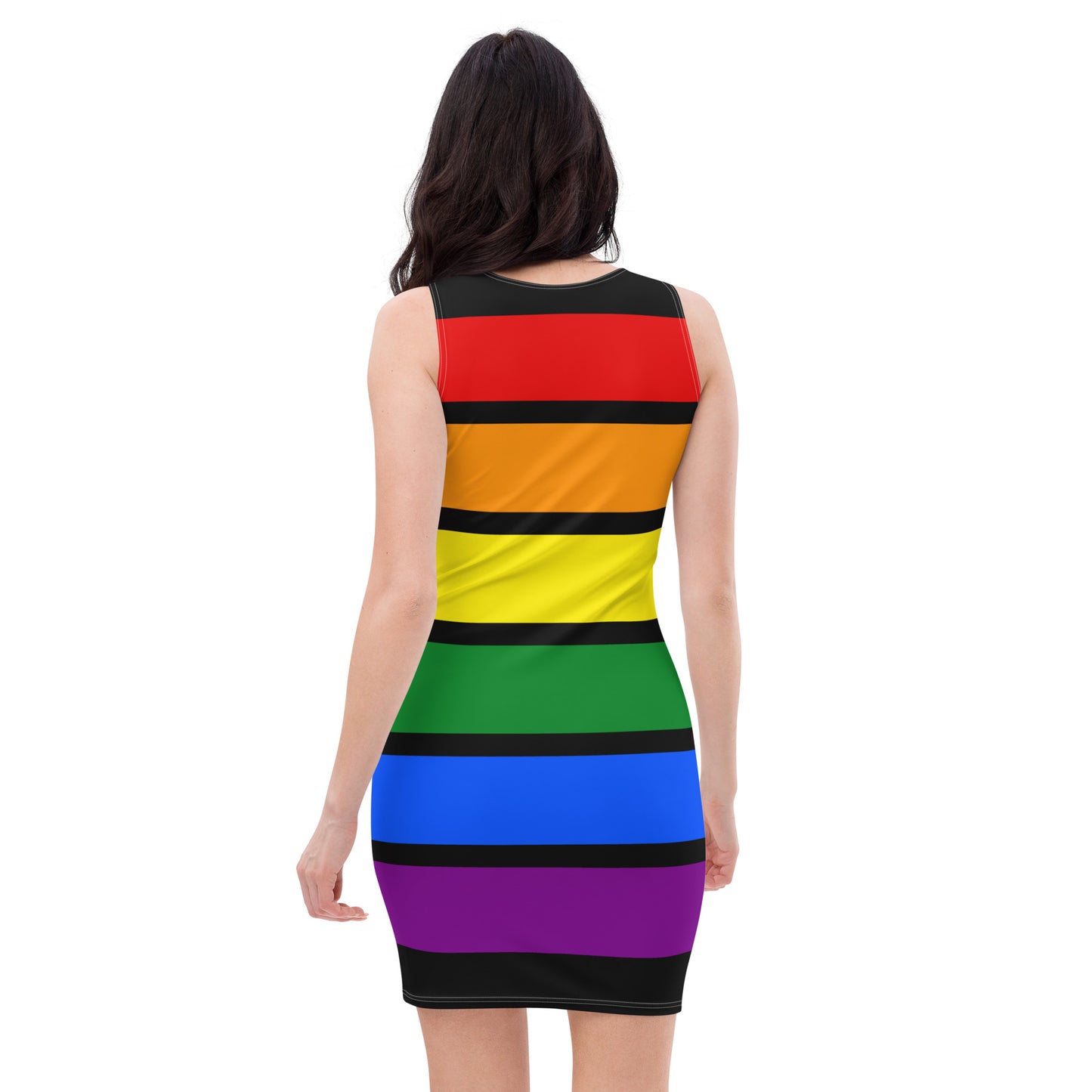 Black Rainbow Dress