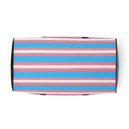 Trans Flag Duffle bag