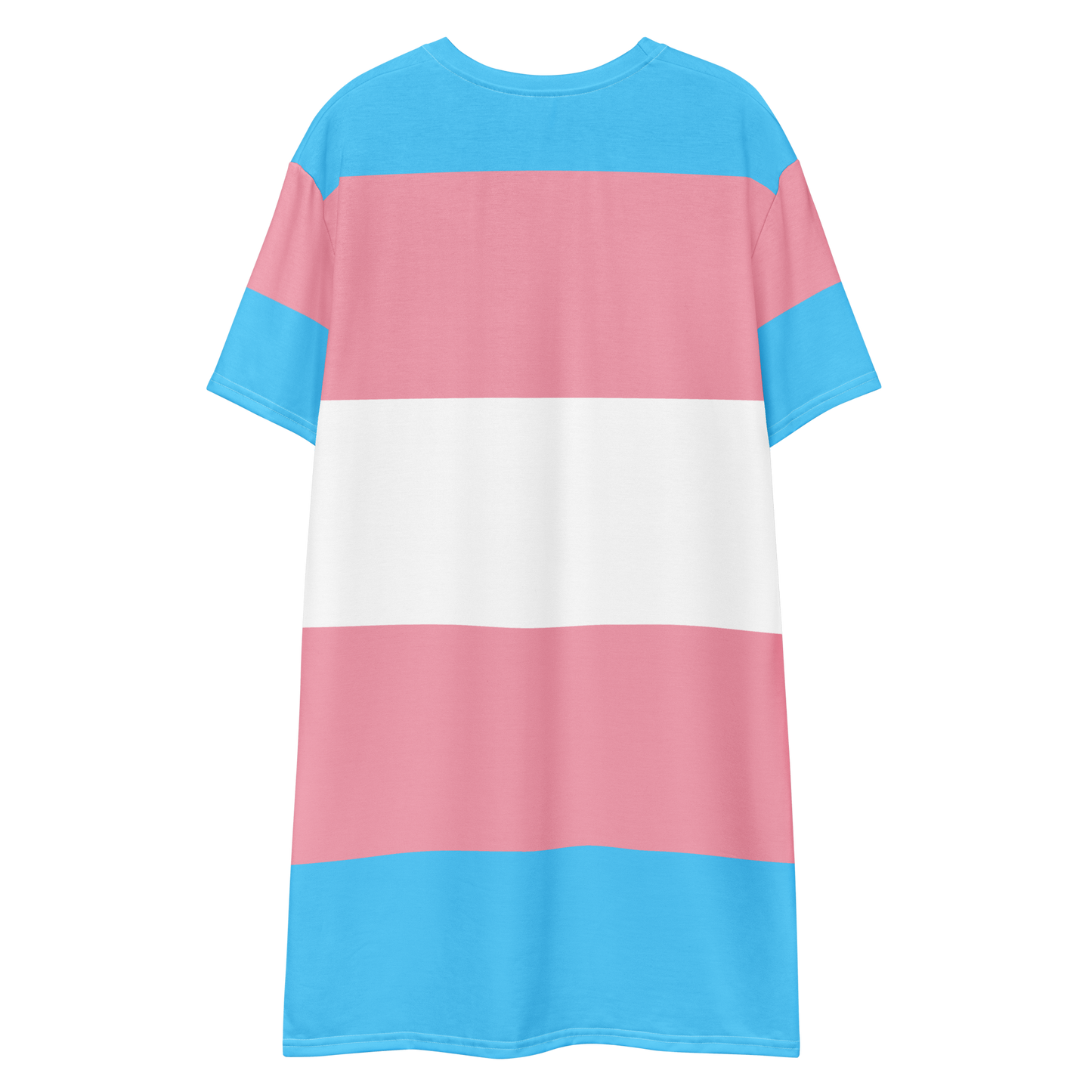 Trans Flag T-shirt dress