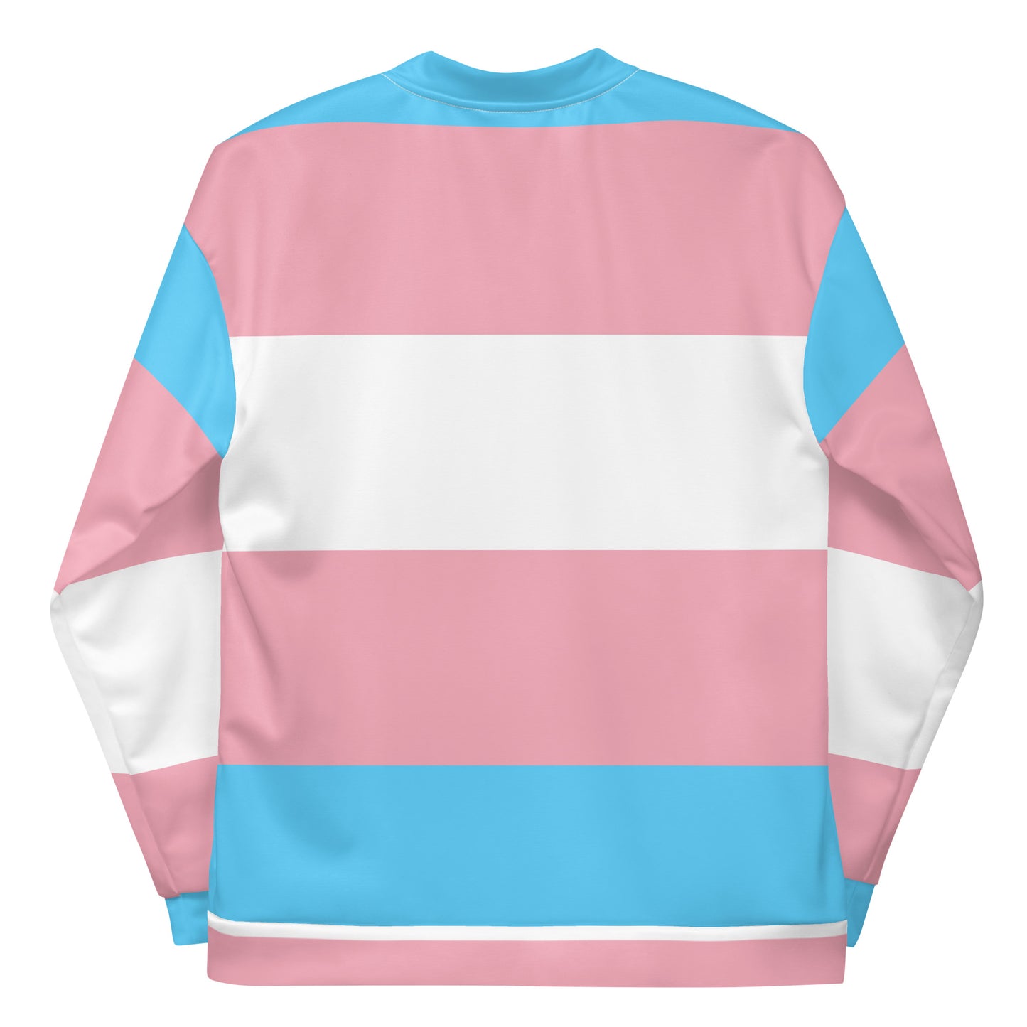 Trans Flag Unisex Bomber Jacket