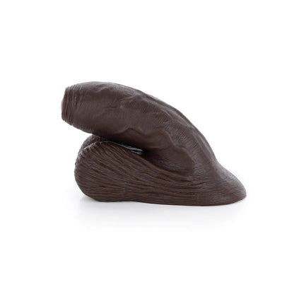 AXOLOM Au Naturel Soft Silicone FTM Packer - 3.5" Shaft Uncut - Axolom