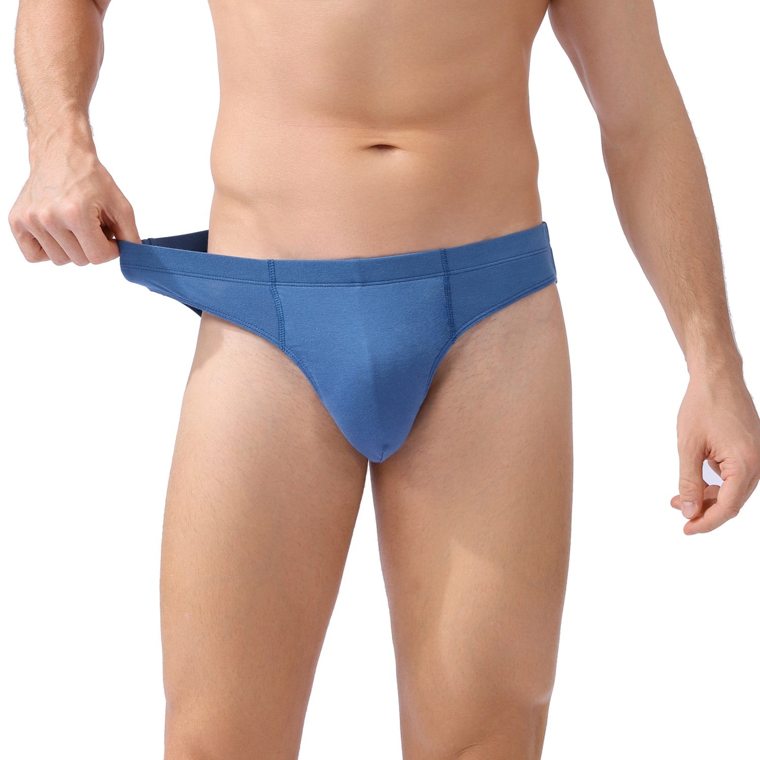 AXOLOM Comfort Packing Briefs - Cotton Blue - Axolom