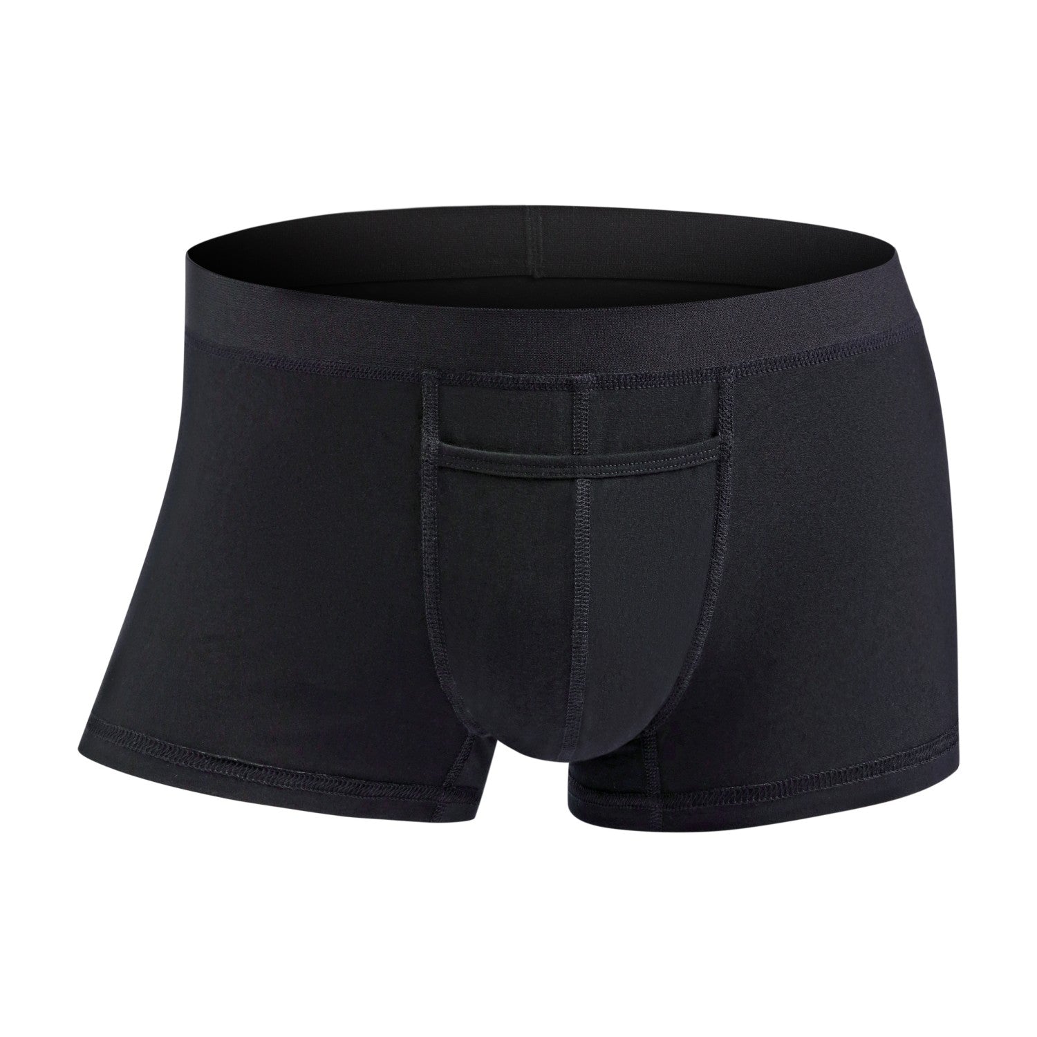 AXOLOM Low Rise Packing Trunks - Cotton Black - Axolom