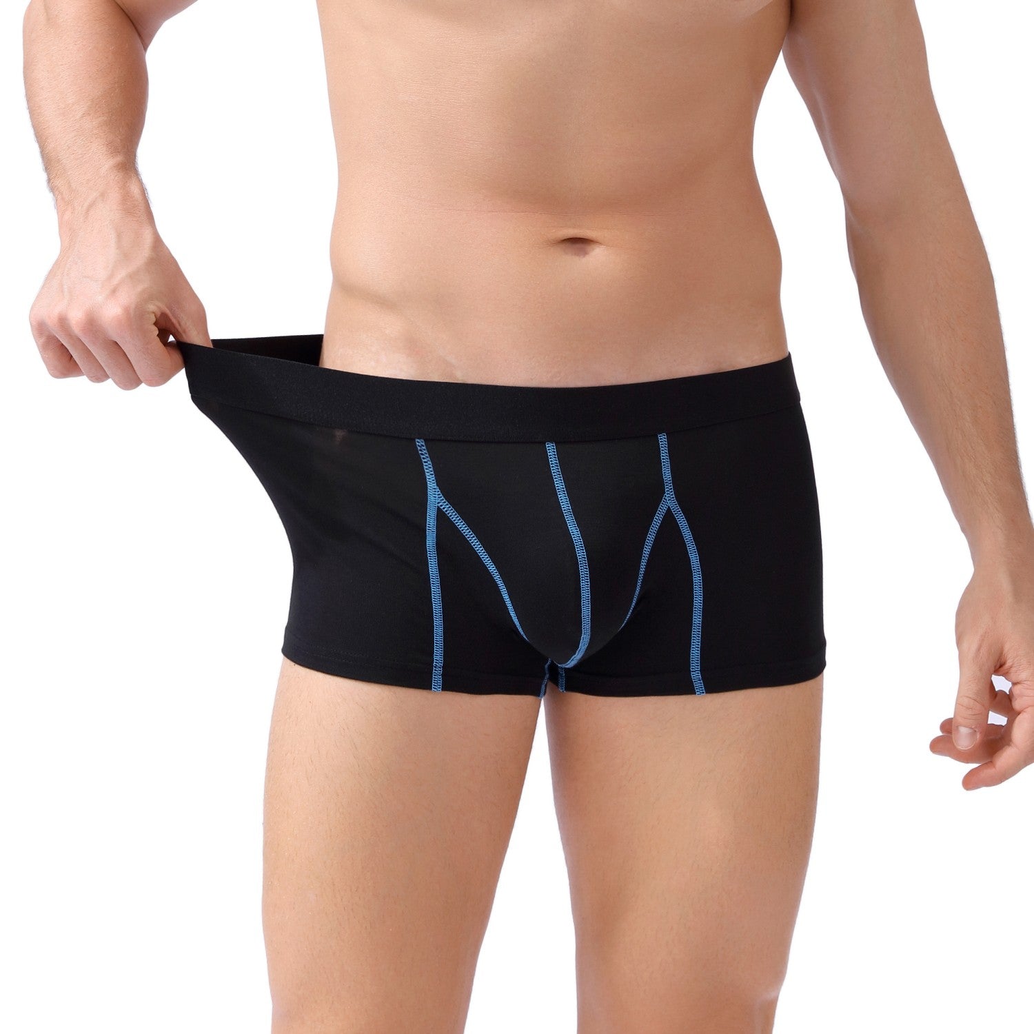 AXOLOM Stealth Packing Trunks - Bamboo Black - Axolom