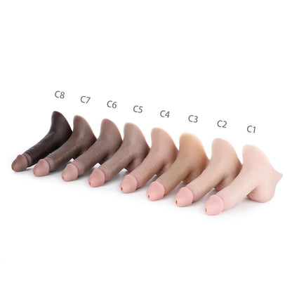 AXOLOM Willie Soft Lifelike STP Packer - Cut 4.7" Shaft - Axolom