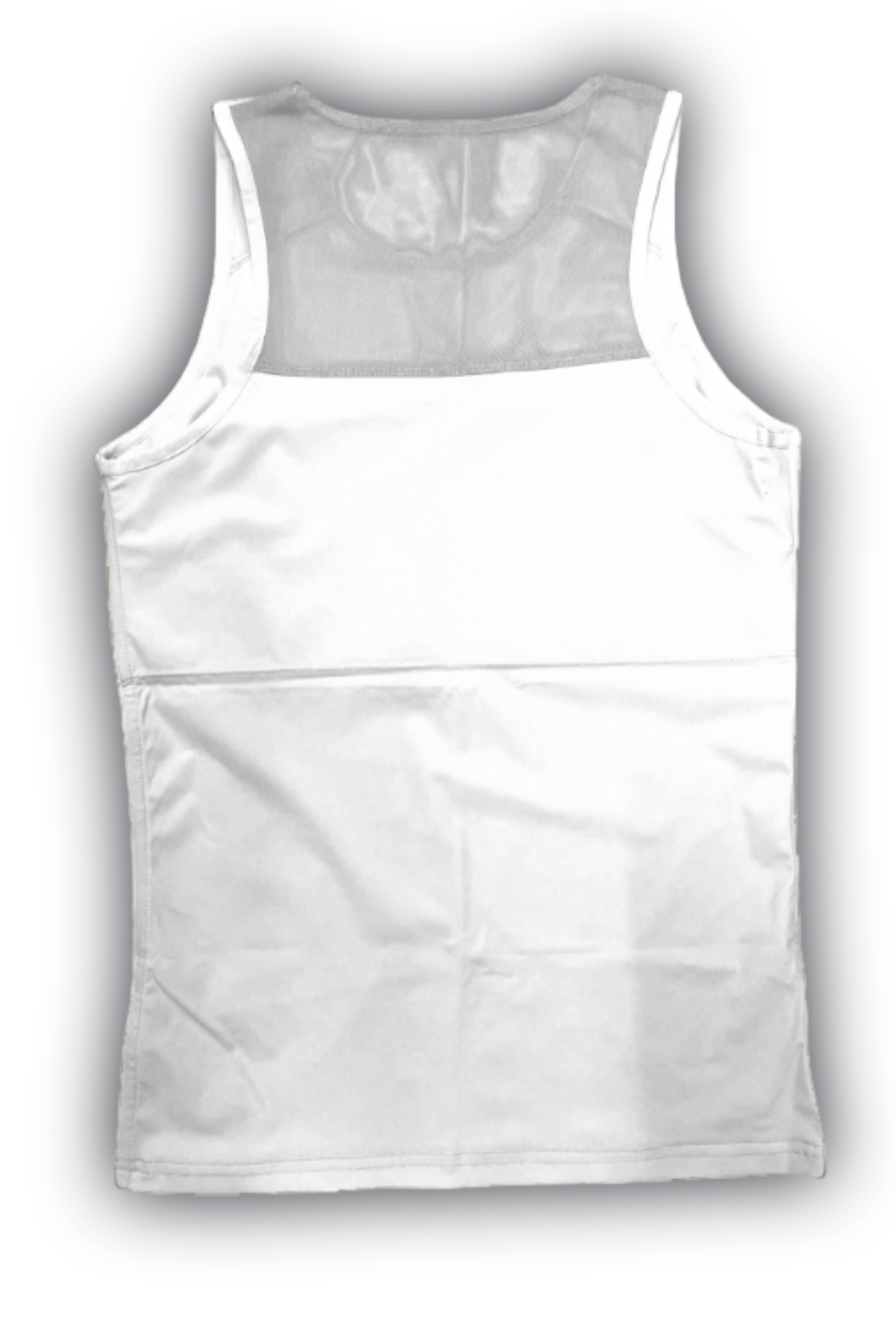 Mesh Back Long Binder White – TMart