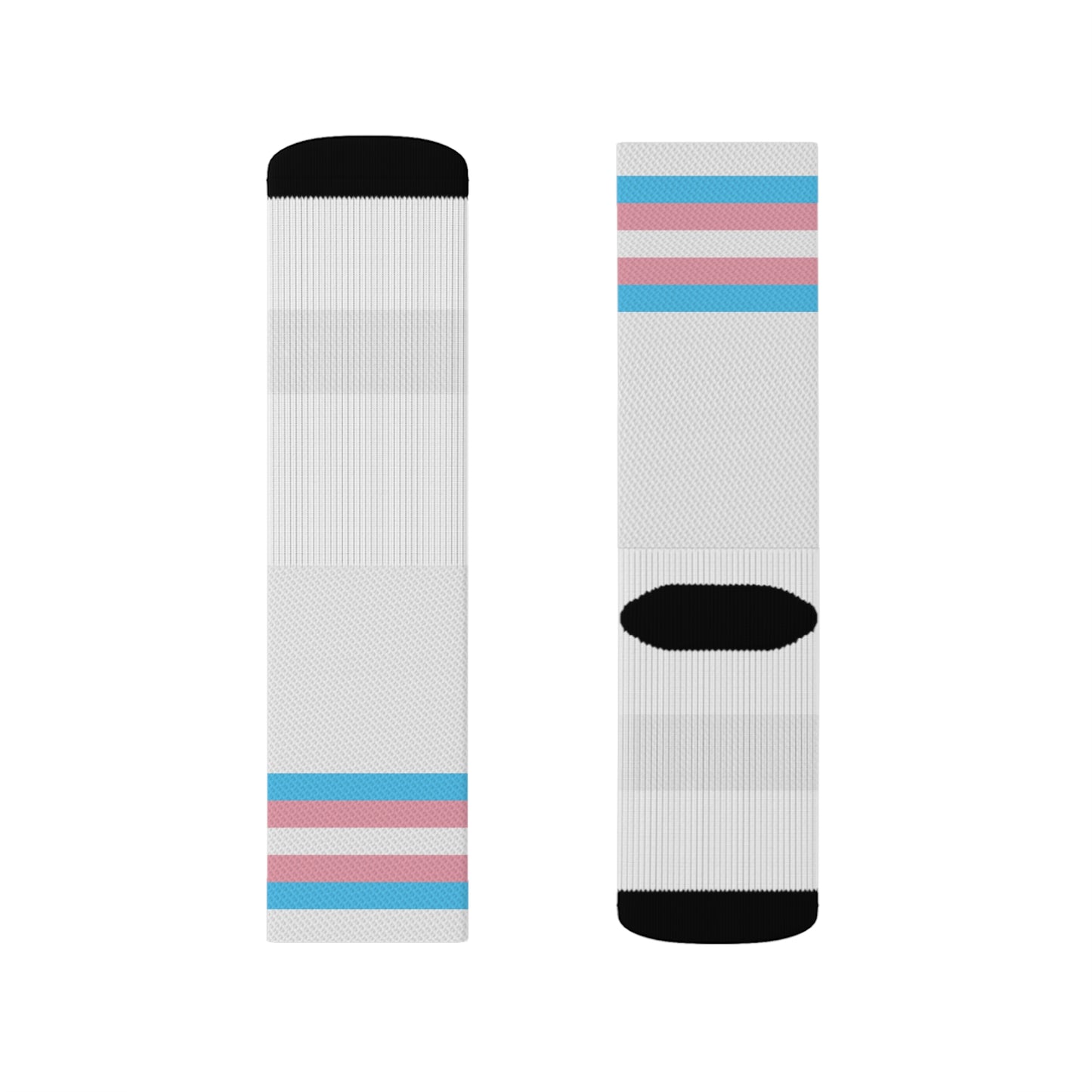 White Trans Pride Socks