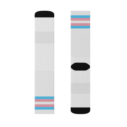 White Trans Pride Socks