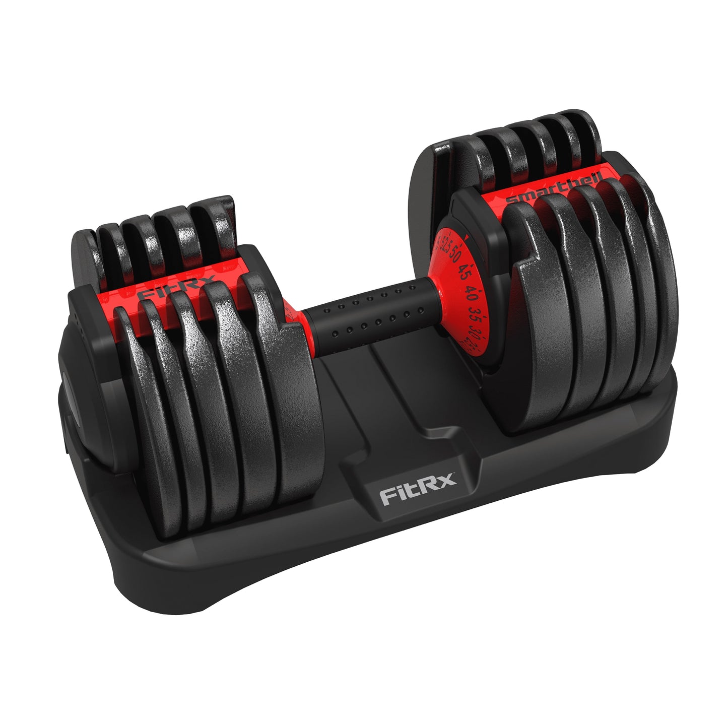 FitRx Adjustable Dumbbells, 5-52.5 lbs., Pair