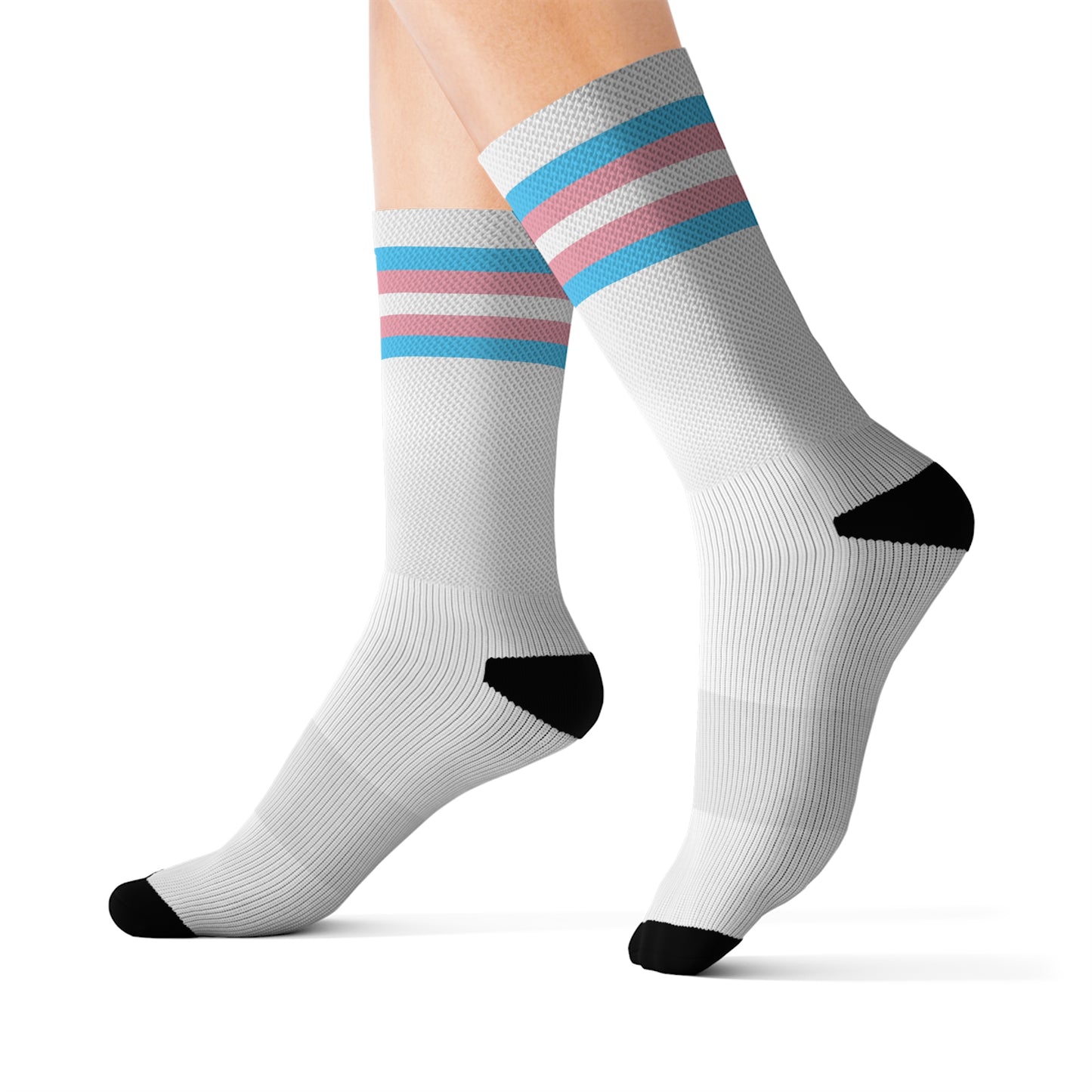 White Trans Pride Socks