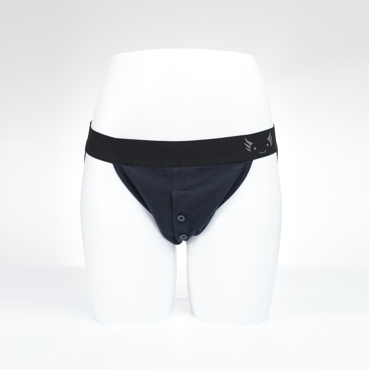 AXOLOM STP Jockstrap 1.5" O-ring Navy Blue