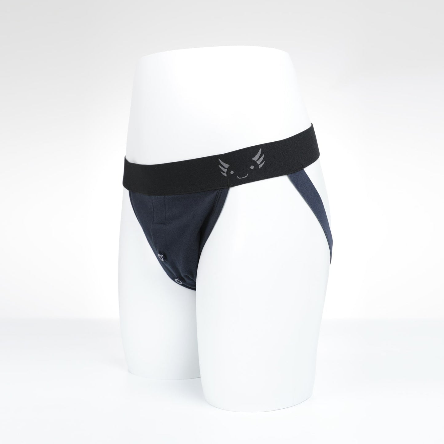 AXOLOM STP Jockstrap 1.5" O-ring Navy Blue