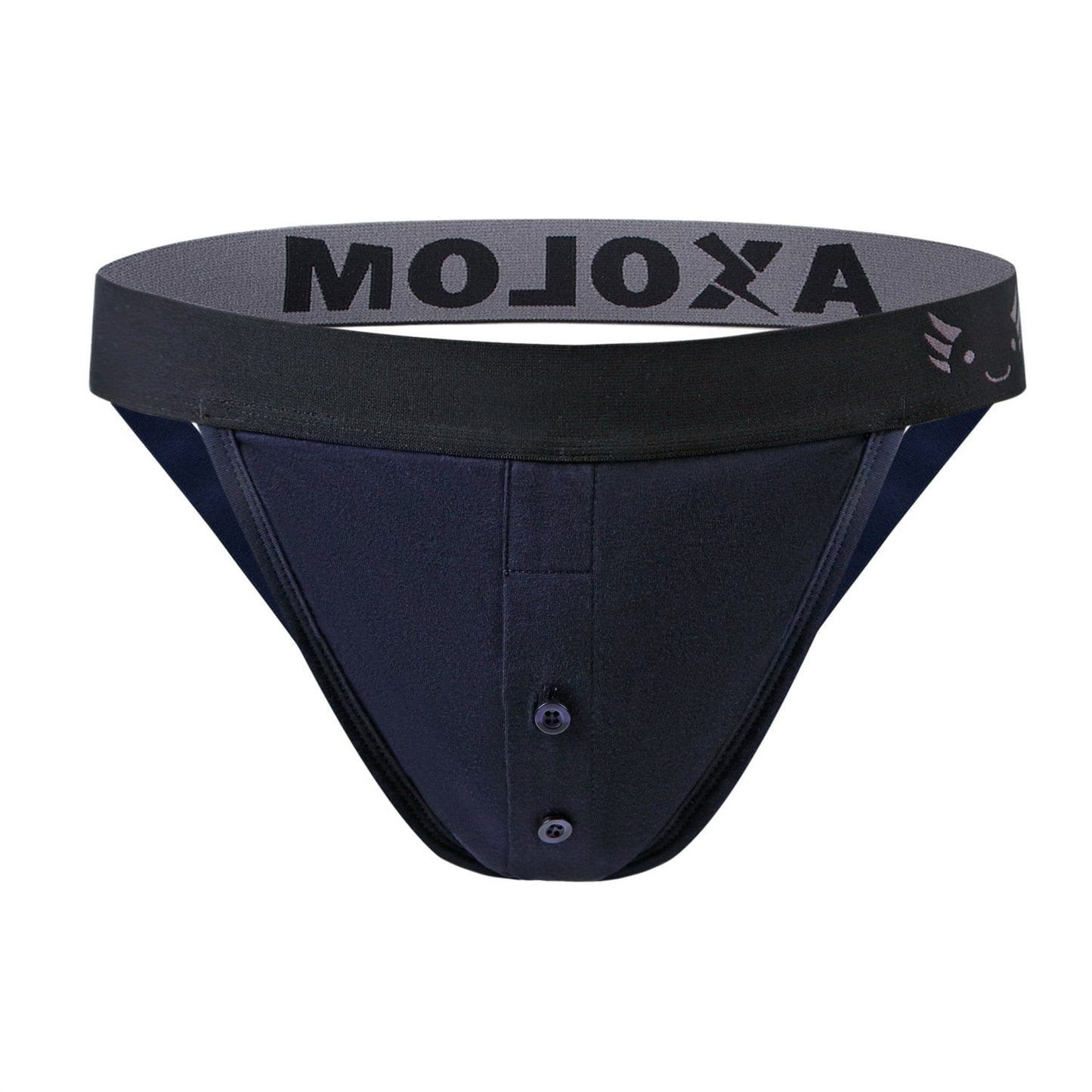 AXOLOM STP Jockstrap 1.5" O-ring Navy Blue