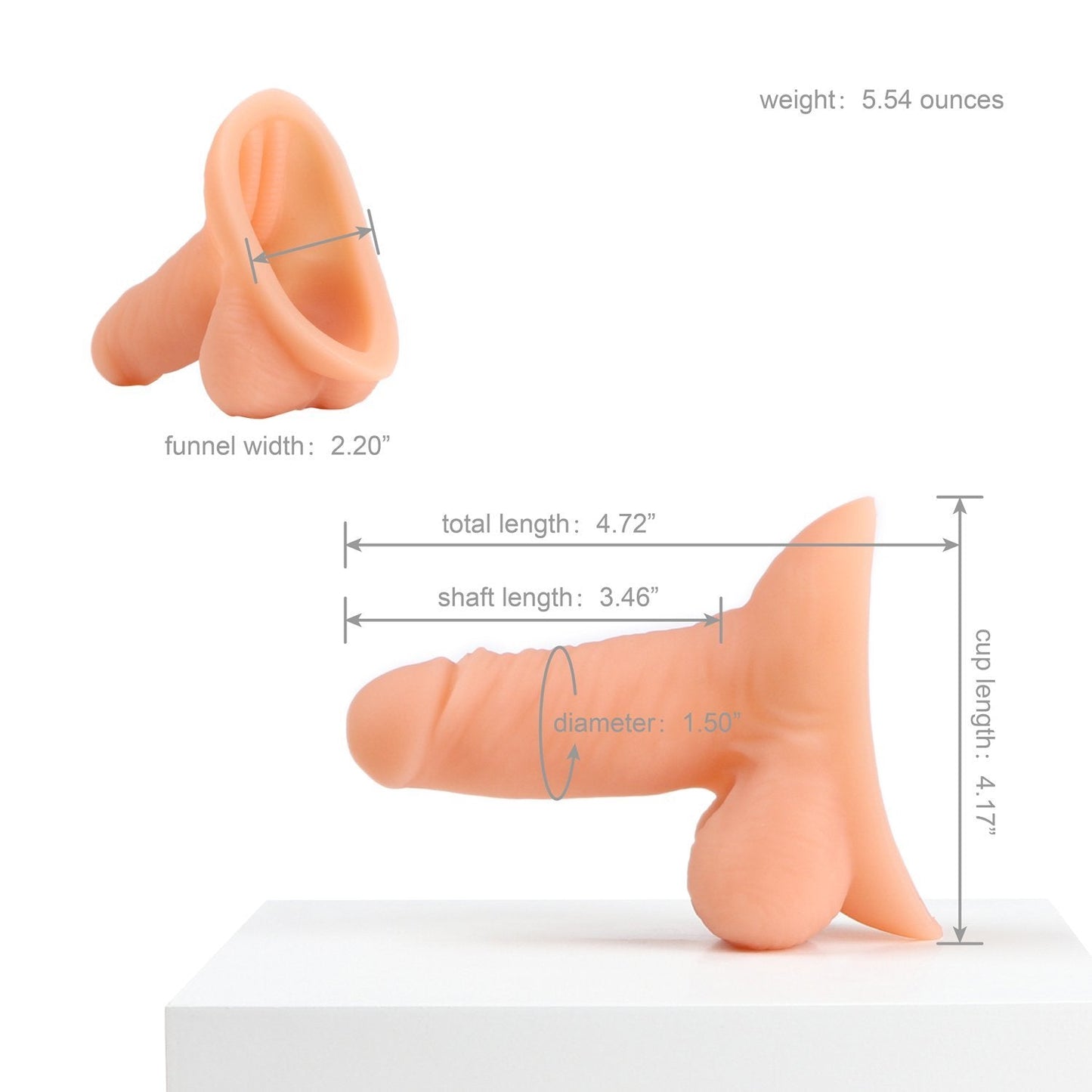 AXOLOM The Squire 3-IN-1 STP with Pleasure Ridges